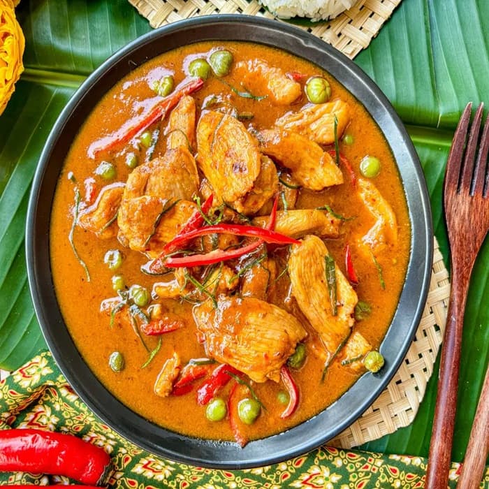 Panang kippenCurry