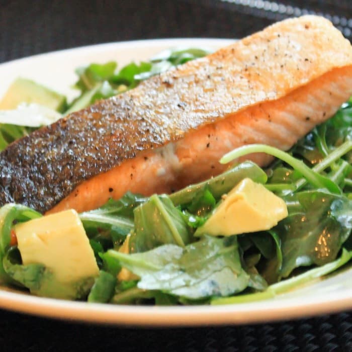 Zalm-avocadosalade