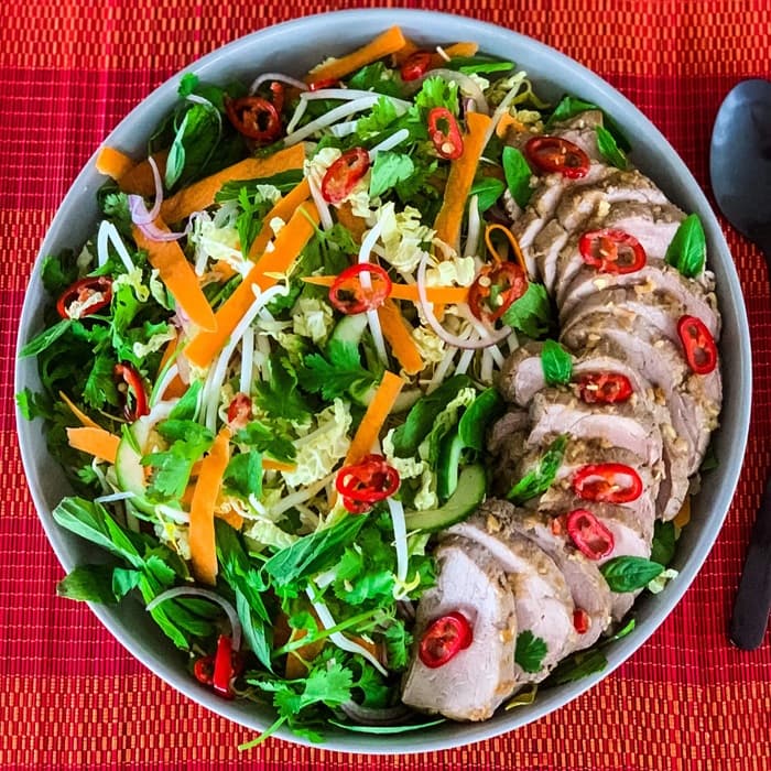 Vietnamse varkensslasalade