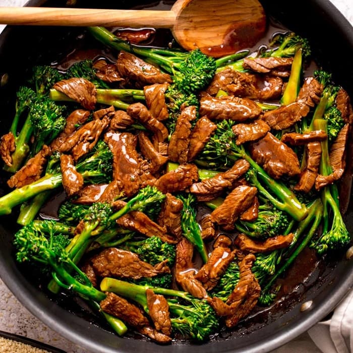Rundvlees en Broccoli Stir-Fry