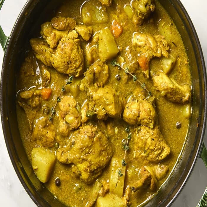 Jamaicaanse kippenCurry