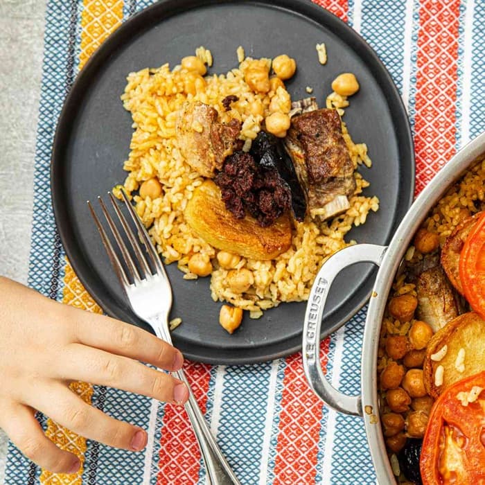 Arroz al horno