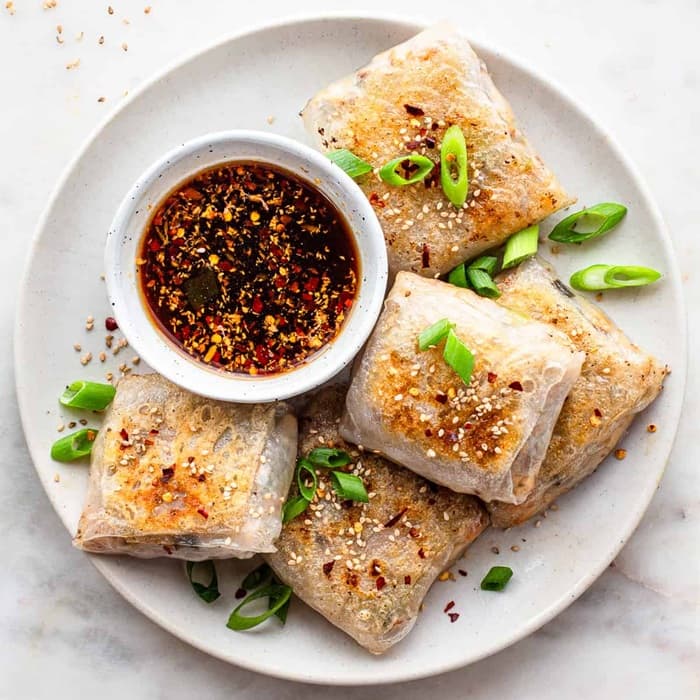 Rijstpapier dumplings