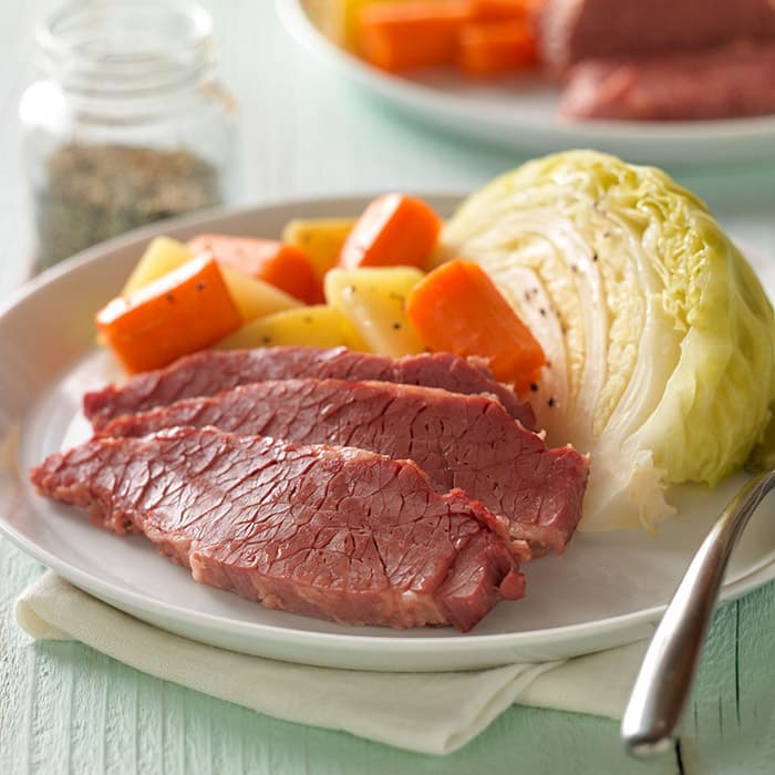 Corned Beef met koolsla