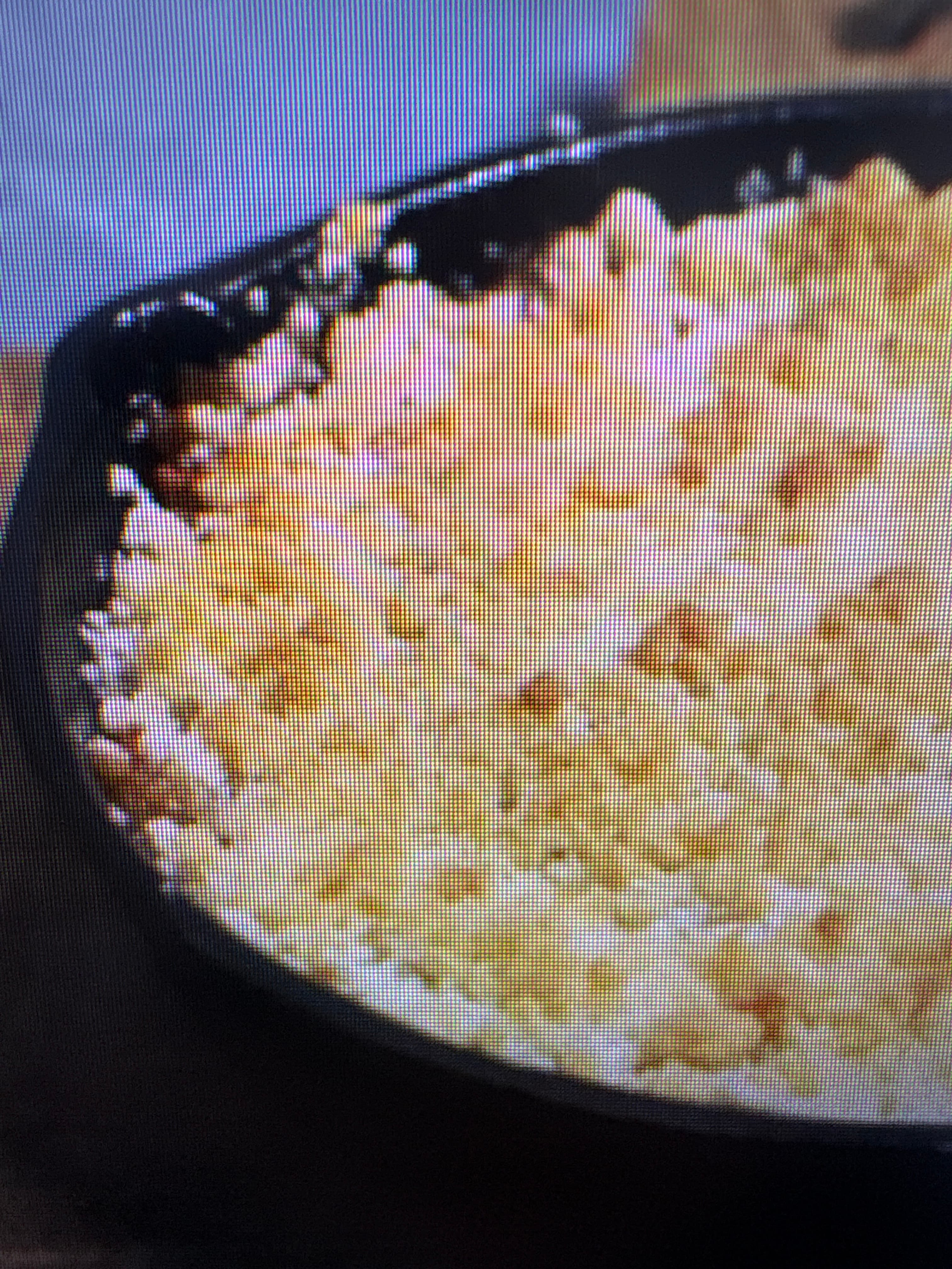 Apple Crumble van de BBQ