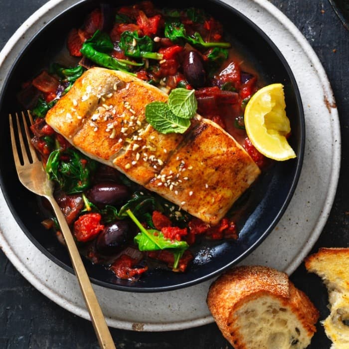 Barramundi met Marokkaanse kruiden