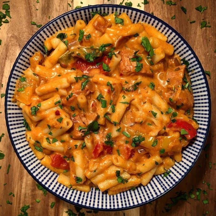 Kip Fajita Mac and Cheese